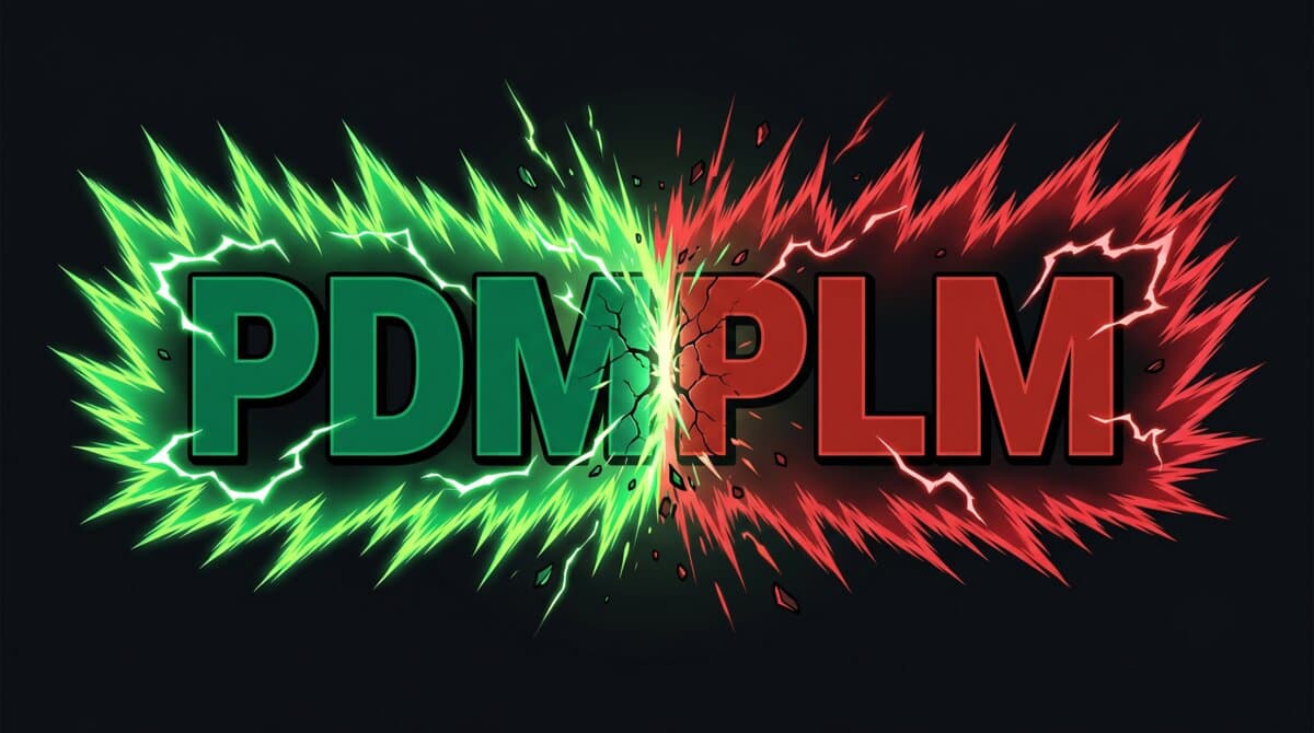 PDM vs PLM: What Each One Actually Does, and When You Need Both